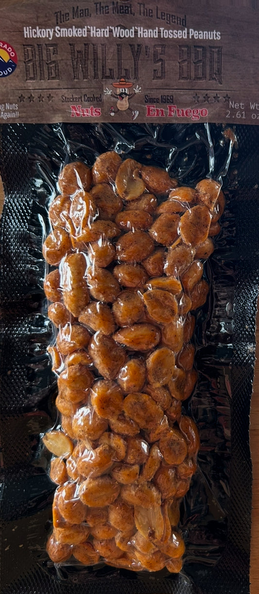 Nuts En Fuego Hardwood Smoked Kraft Peanuts