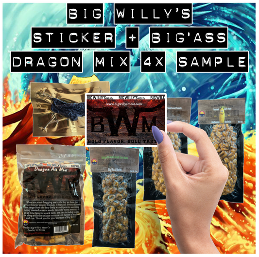 🐉 Big Willy’s Free Sticker + Big'A Dragon Sample Banger Box