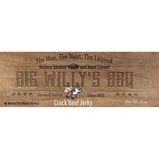 Crack Black Pepper Colorado Grass Fed Beef Jerky, Keto Jerky