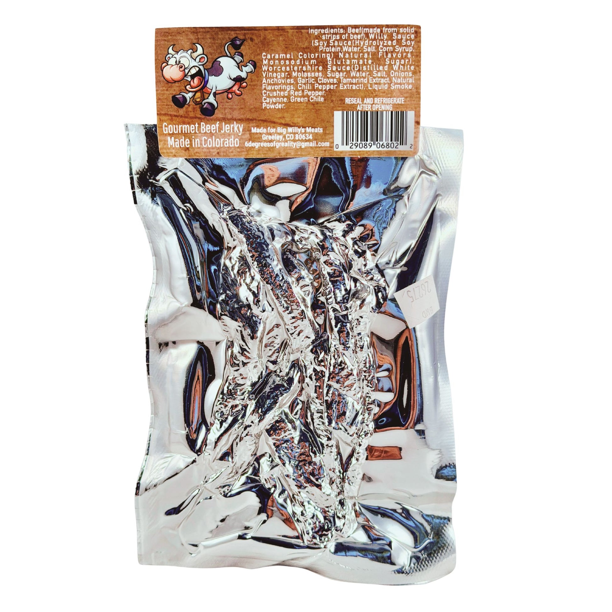 Dynomite Hot Chili Beef Jerky, Colorado Grass Fed Beef