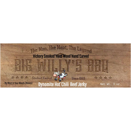 Dynomite Hot Chili Beef Jerky, Colorado Grass Fed Beef Strips