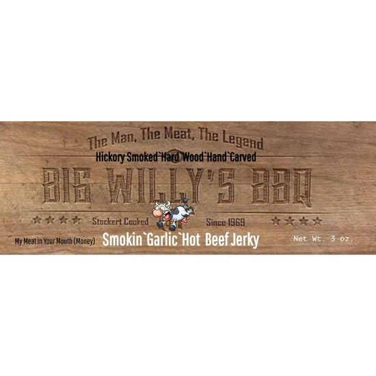 Smokin Garlic Hot Beef Jerky online