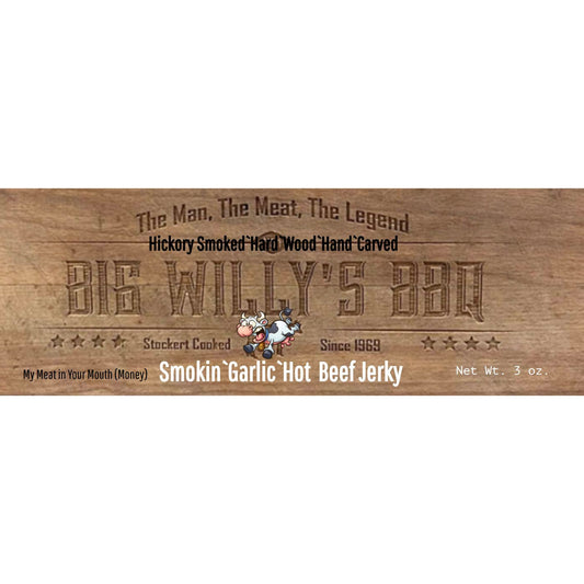 Smokin Garlic Hot Beef Jerky online