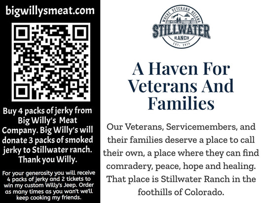 STILLWATER RANCH ( WHERE VETERANS BELONG ) Local veteran charity in Northern Colorado.