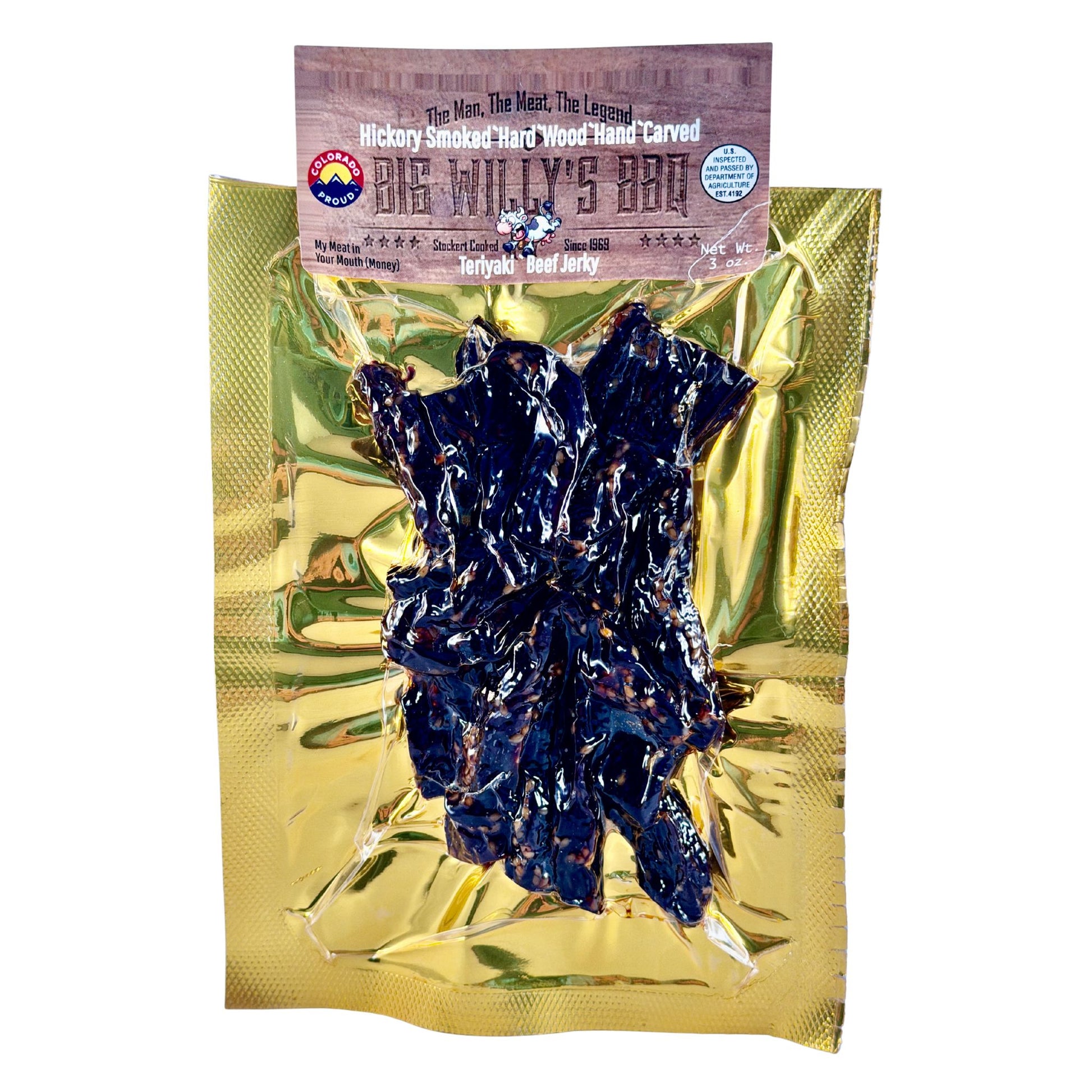 Colorado Grass Fed Teriyaki Beef Jerky, Colorado Jerky online