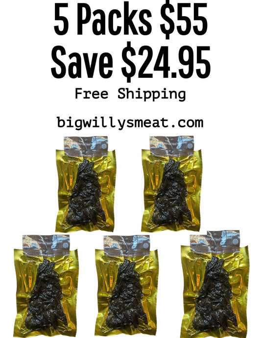 The Crack Pack jerky sale. Save $24.95